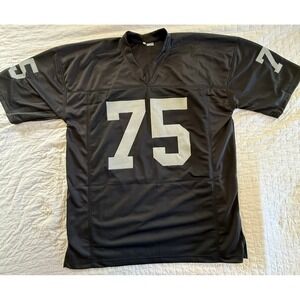 Howie Long Signed Raiders Jersey Number‎ 75 Heritage Authentication